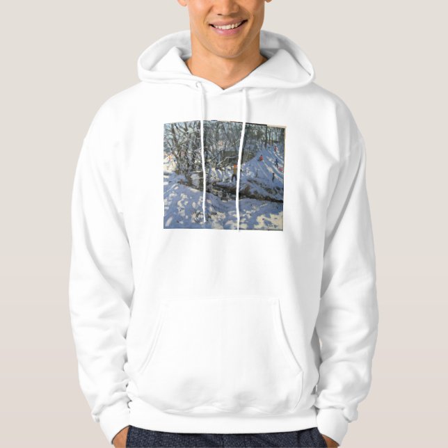Winter Stream Derbyshire Hoodie (Front)