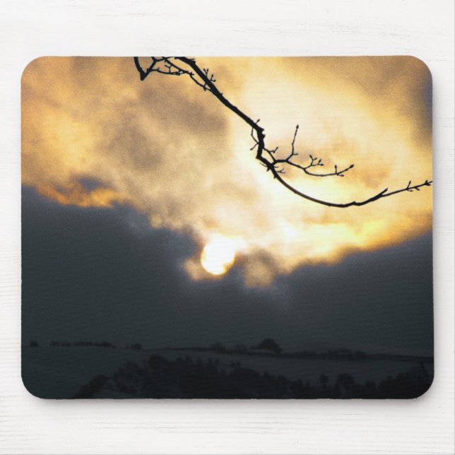 Winter Sun Mouse Mat (Front)