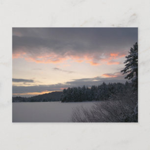 Winter Sunrise 2 Postcard