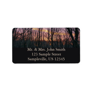 Winter Sunrise II Label