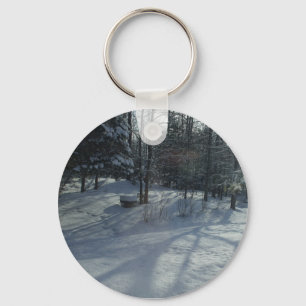Winter Sunrise Key Ring