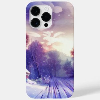 Winter Sunrise Over Snowy Path Case-Mate iPhone 14 Pro Max Case