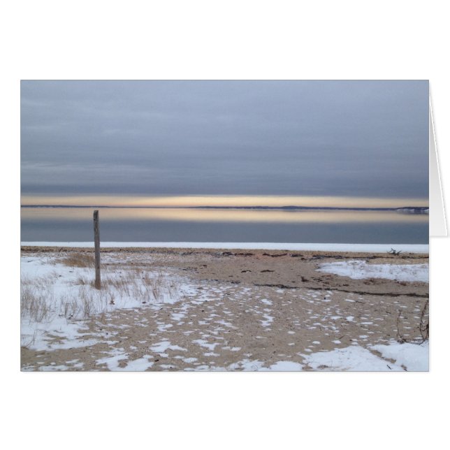 winter sunrise over the bay (Front Horizontal)