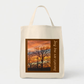 Winter Sunset 1 Custom Bag