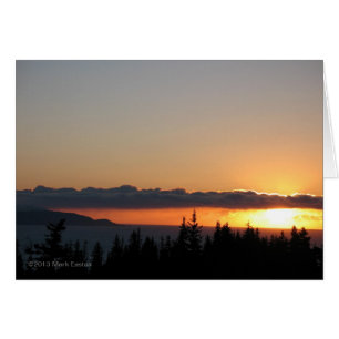 Winter Sunset on Kachemak Bay