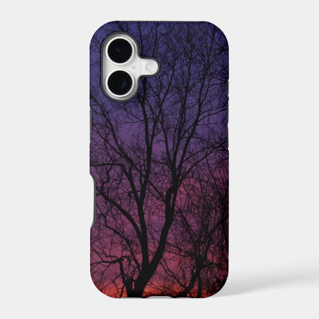 Winter Sunset Phone Case (Back)