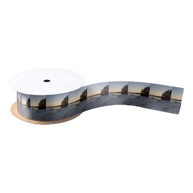 Winter Sunset Satin Ribbon (Spool)