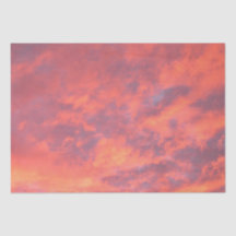 Winter Sunset Tissue Paper