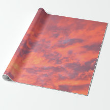 Winter Sunset Wrapping Paper