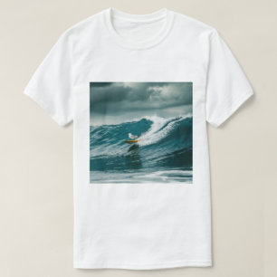 Winter Surfer Seagull, Seagull Surfing, Seagull T T-Shirt