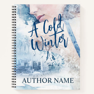 Winter Suspense Book Cover Inspiration Notebook