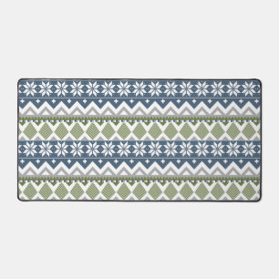 Winter Sweater Desk Mat