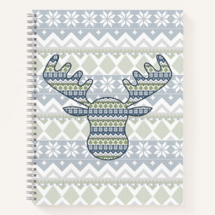 Winter Sweater Spiral Notebook