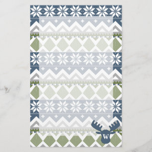 Winter Sweater Stationery
