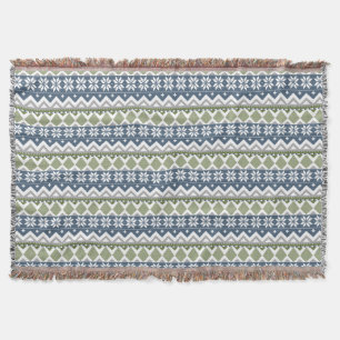 Winter Sweater Throw Blanket