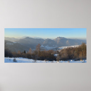 Winter Tatras View from Beskids Poster