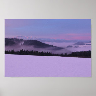 Winter Tatras view Poster