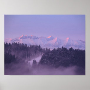 Winter Tatras view Poster