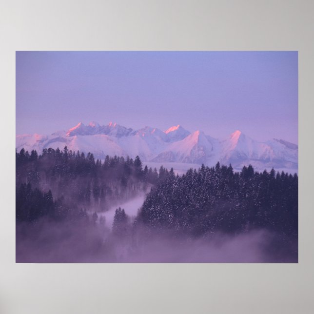 Winter Tatras view Poster (Front)