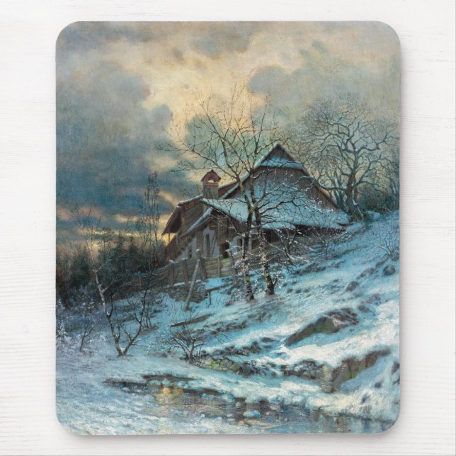 Winter Theme by Angyal Vojtech Mouse Mat (Front)