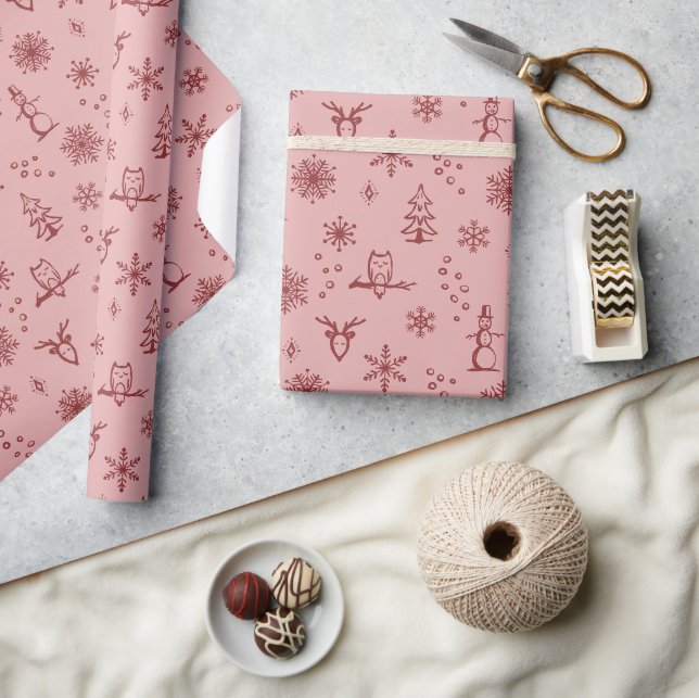 Winter Things Wrapping Paper - Rose + Ruby (Crafts)