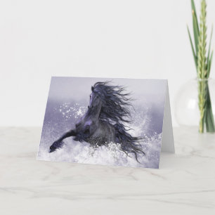 Winter Thunder Notecard