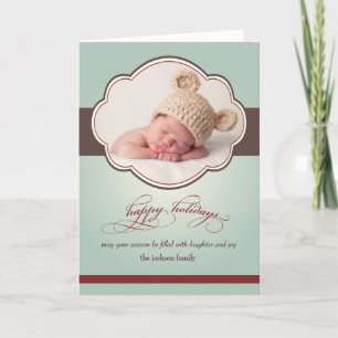 winter tidings holiday card