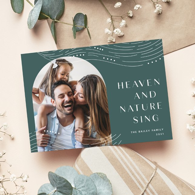 Winter Tidings | Single Photo Holiday Card (Creator Uploaded)