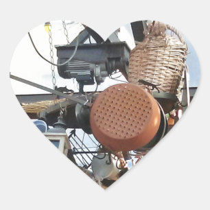 Winter Time Heart Sticker