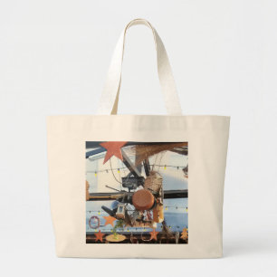 Winter Time Large Tote Bag