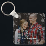 Winter Time Personalised Photo Keychain<br><div class="desc">Keep your keys safe and spectacular with a personalised keychain. Designed by Berry Berry Sweet,  Modern Stationery and Personalised Gifts. Visit our website at www.berryberrysweet.com to see our full product lines.</div>