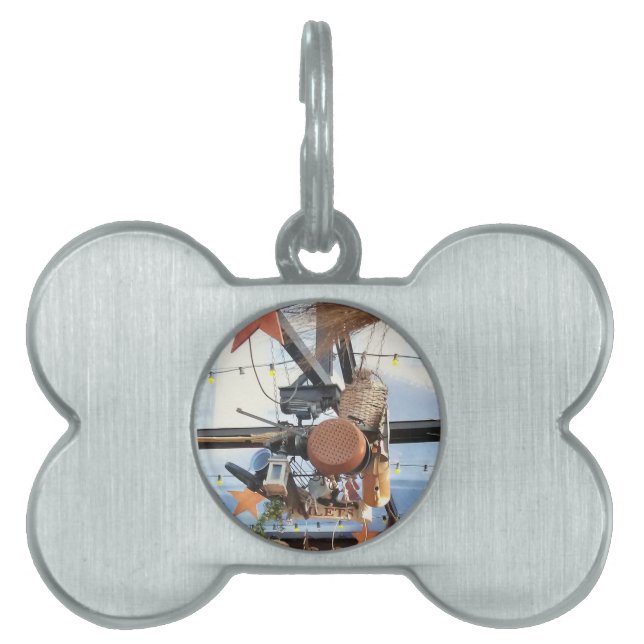 Winter Time Pet Name Tag (Front)