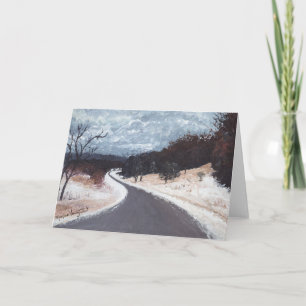 Winter Travels Greeting Card