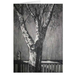 Winter Tree - Charcoal