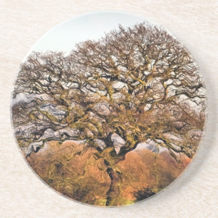 WINTER TREE COASTER