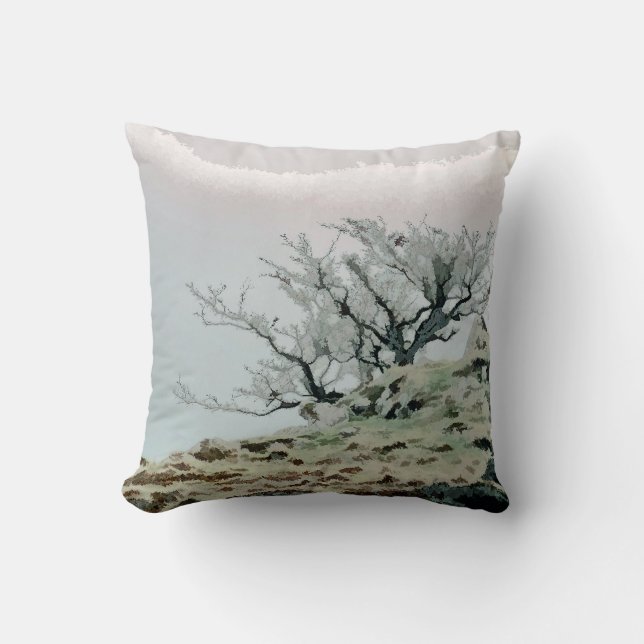 WINTER TREE CUSHION (Front)