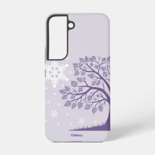 Winter Tree Melody Galaxy Case