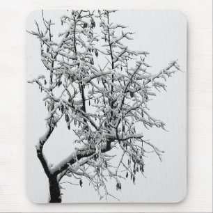 Winter tree Mousepad
