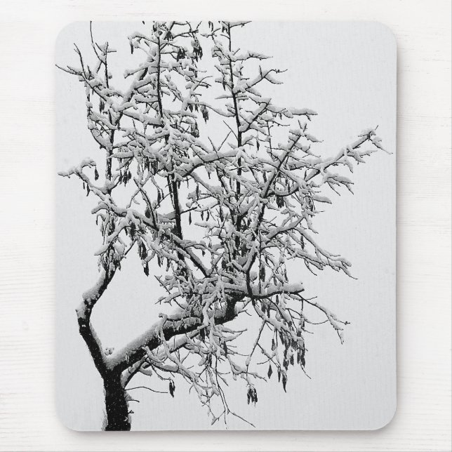 Winter tree Mousepad (Front)