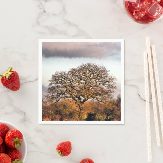 WINTER TREE NAPKIN (Insitu)