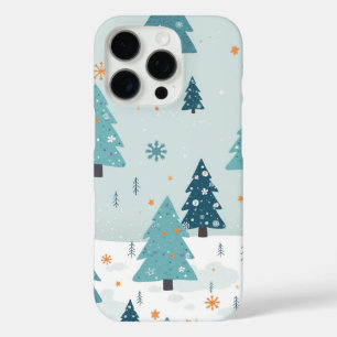 winter tree pattern case