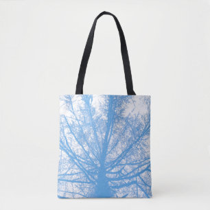 WINTER TREE TOTE BAG