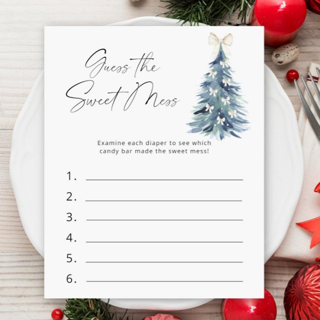 Winter tree with bows - Guess the Sweet Mess (Creator Uploaded)