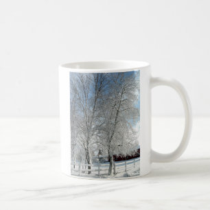 Winter trees coffee mug