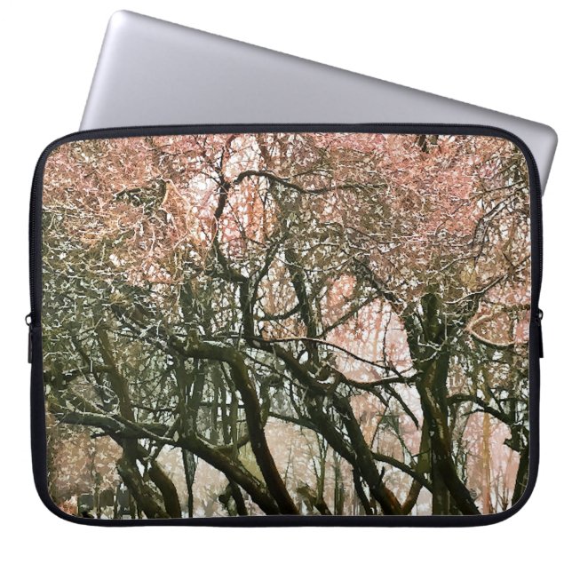 WINTER TREES LAPTOP SLEEVE (Front)