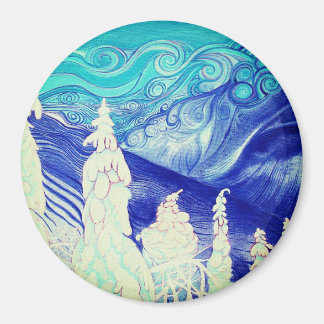 Winter trees looking towards the Notch Magnet