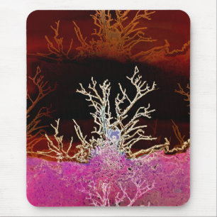 WINTER TREES MOUSE MAT