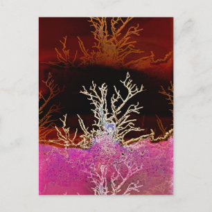 WINTER TREES POSTCARD