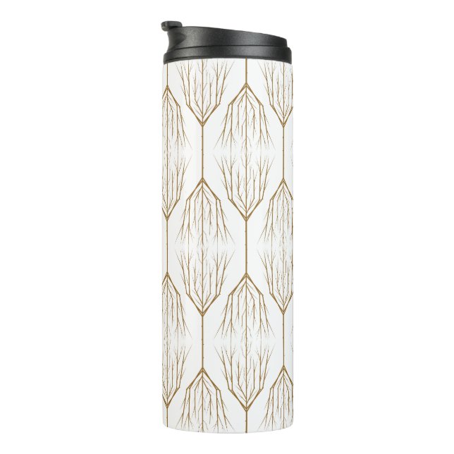 Winter Trees Thermal Travel tumbler (Rotated Right)
