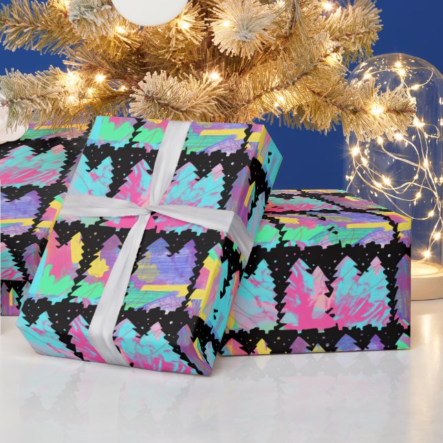 Winter Trees Wrapping Paper (Holidays)